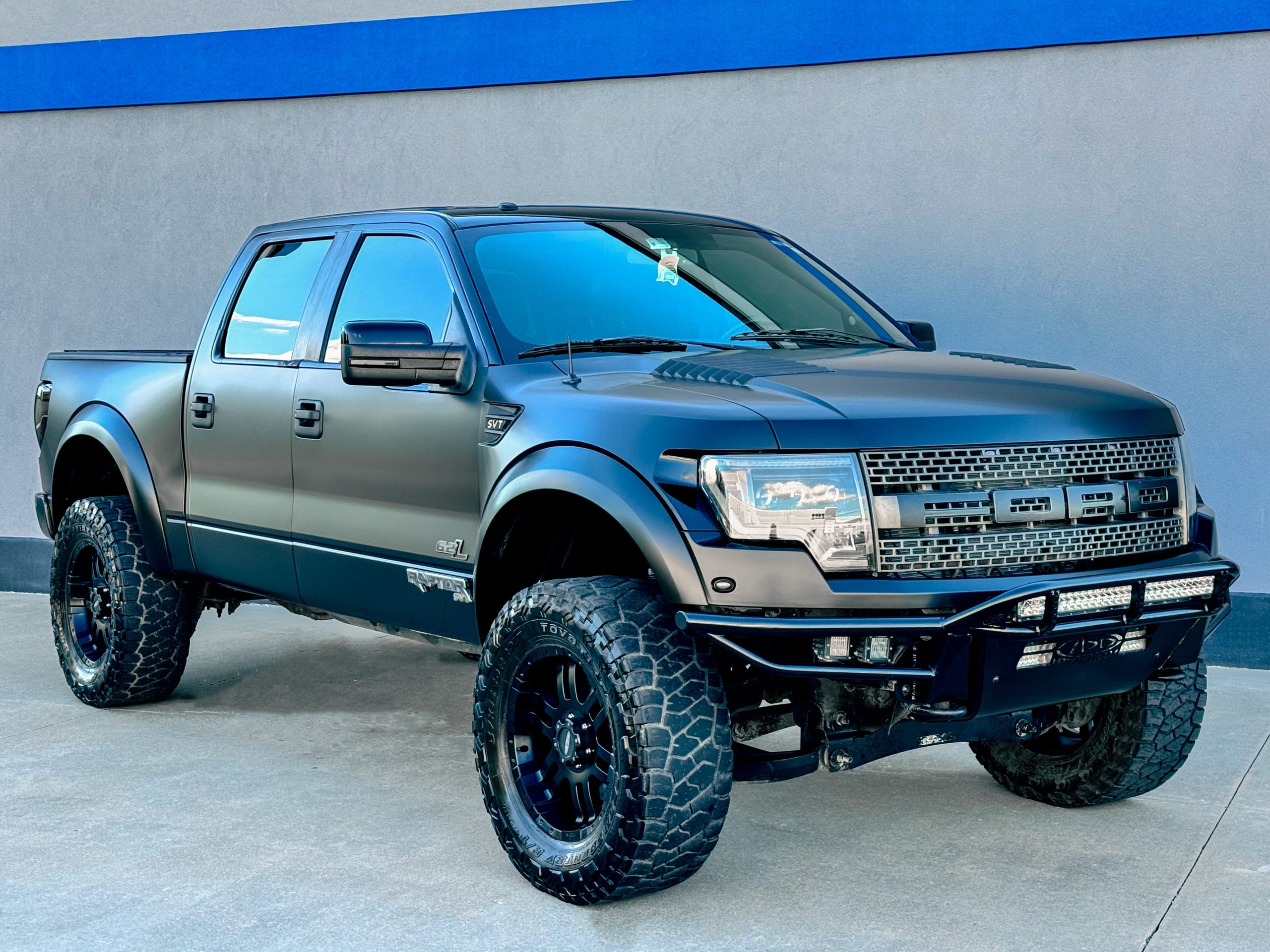 Vinyl Wraps Satin Black, Powder Coat Wheels, Powder Coat Bumper